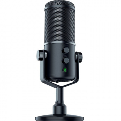 Микрофон Razer Seiren Elite 44,1 кГц /48 кГц, 16 бит, 20 Гц -20 кГц, USB, Black (RZ19-02280100-R3M1)