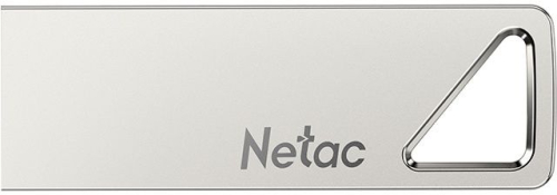 Флеш Диск Netac U326 4Gb <NT03U326N-004G-20PN>, USB2.0, металлическая плоская