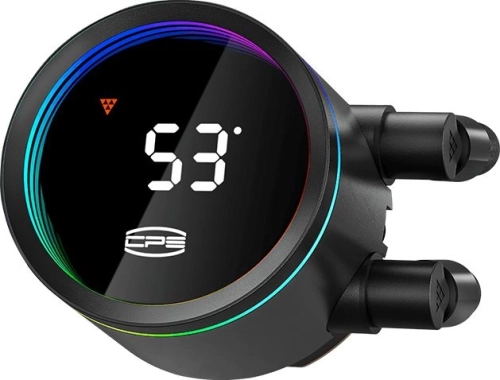 Система водяного охлаждения PcCooler DA360 Pro Digital BK ARGB Soc-AM5/ AM4/ 1200/ 1700/ 1851 черный 4-pin Al LCD 300W Ret (DA360PRO-BKAWXL-GL) фото 5