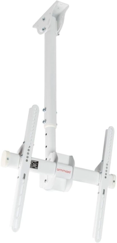 Кронштейн для телевизора Arm Media LCD-1800 белый 26-65 макс.50кг потолочный поворот и наклон (10191)