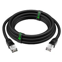 Патч-корд PROF RJ-45 2 м черный (GCR-52348)