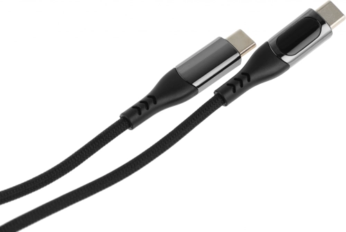 Кабель Philips DLC9100 USB Type-C (m)-USB Type-C (m) 1.2м черный коробка (упак.:1шт) (2060019) (2060019#MLN)