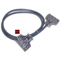 Патч-корд 110 тип - 110 тип, кат. 5e, 2 метра LANMASTER LAN-P4-P4-2.0