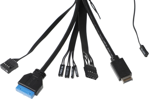 Корпус Formula Crystal Z9ML Floe черный без БП mATX 4x120mm 2xUSB3.0 audio bott PSU (CRYSTAL Z9MLFLOE) фото 9