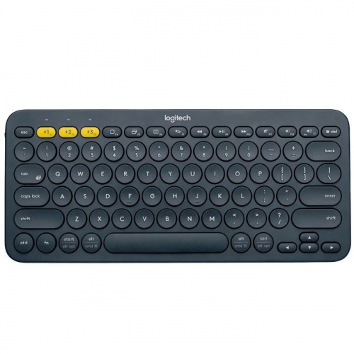 Клавиатура Logitech K380, Wireless, USB, Dark Grey, BT [920-007584]
