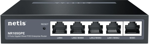 Маршрутизатор Netis NR105GPE 10/100/1000BASE-T черный
