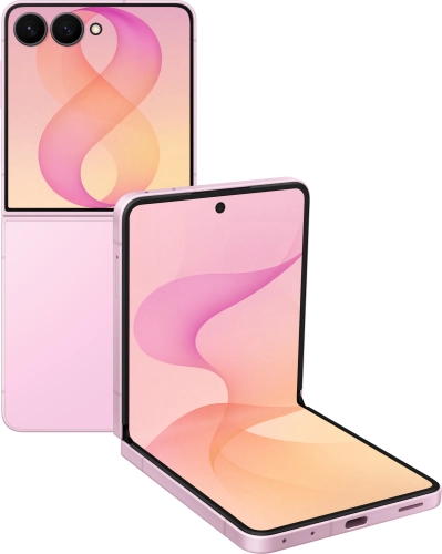 Смартфон Samsung SM-F776B Galaxy Z Flip 8 256Gb 12Gb розовый раскладной 3G 4G 1Sim 6.9 1080x2520 Android 17 50Mpix 802.11 a/ b/ g/ n/ ac/ ax/ be NFC GPS Protect (SM-F776BLIGCAU)