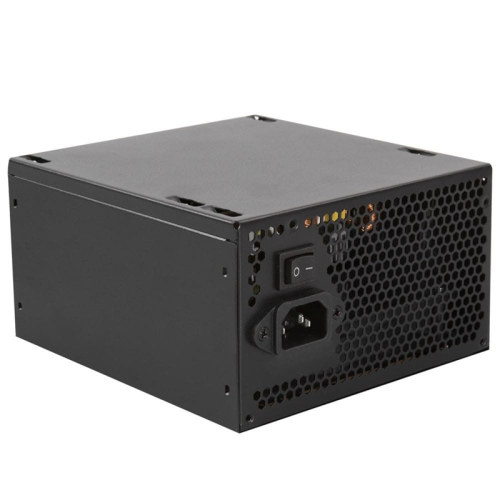 Блок питания/ PSU HIPER HPT-500 (ATX 2.31, peak 500W, Passive PFC, 120mm fan, power cord, Black) OEM