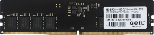 Память DDR5 16GB 5600MHz Geil GP516GB5600C38SC Pristine V RTL PC5-44800 CL38 DIMM 288-pin 1.25В single rank Ret