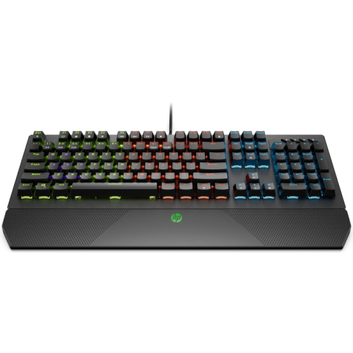 Игровая клавиатура HP Pavilion 800 USB черная (5JS06AA) фото 4