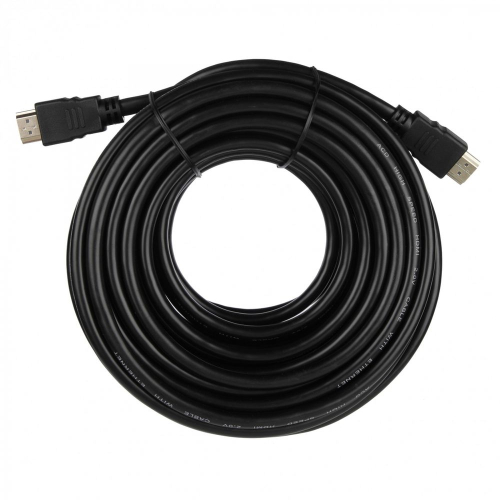 Кабель ACD Кабель ACD-DHHM2-10M |ACD-DHHM2-10M| HDMI 2.0, Golden Plated,19m/ 19m, Черный, 10м (742279)