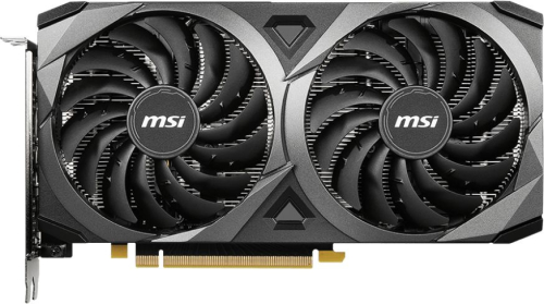 Видеокарта MSI PCI-E 4.0 RTX 3060 VENTUS 2X 8G NVIDIA GeForce RTX 3060 8Gb 128bit GDDR6 1777/ 15000 HDMIx1 DPx3 HDCP Ret