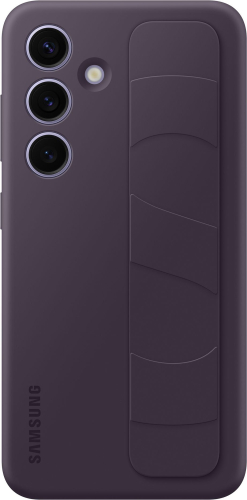 Чехол (клип-кейс) Samsung для Samsung Galaxy S24+ Standing Grip Case S24+ темно-фиолетовый (EF-GS926CEEGRU)