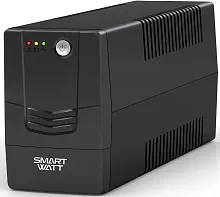 Источник бесперебойного питания Smartwatt UNI 1050E 600Вт 1050ВА черный (3703020390009)