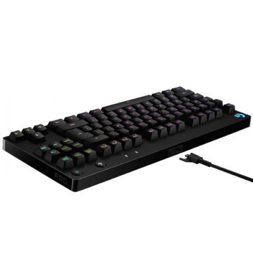 Клавиатура Logitech Gaming PRO Wired, USB, 1.8 m, Black (920-009393) фото 4