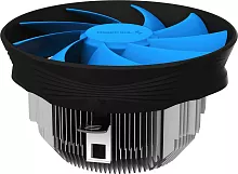 Устройство охлаждения(кулер) Deepcool Archer Bigpro V2 Soc-AM5/ AM4/ 1200/ 1700/ 1851 черный/ синий 4-pin 24.5-29.7dB Al+Cu 125W 380gr Ret (G-U-ARCHER-ARNNNN-G-3)