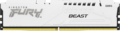 Память оперативная/ Kingston 16GB 5600MT/s DDR5 CL36 DIMM FURY Beast White EXPO (KF556C36BWE-16)