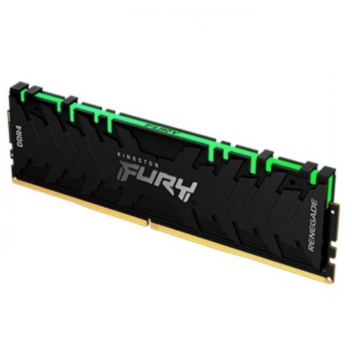 Модуль памяти Kingston FURY Renegade RGB DDR4 16GB 3600MHz CL16 DIMM 2RX8 1.35V 288-pin 8Gbit (KF436C16RB1A/ 16) (KF436C16RB1A/16)