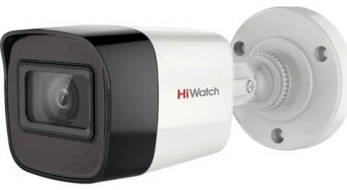 Камера видеонаблюдения аналоговая HiWatch DS-T270 (B) (2.8mm) 2.8-2.8мм HD-CVI HD-TVI цв. корп.:белый