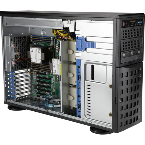 Серверная платформа в сборе/ SYS-740P-TR (bundle2): 4U, 2x LGA-4189, 16x DDR4 up to 4TB, 8 x 3.5