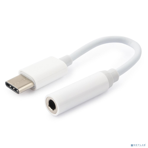 Cablexpert Переходник USB, USB Type-C/ Jack3.5F, блистер (CCA-UC3.5F-01-W)