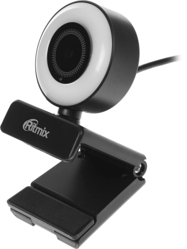 Камера Web Ritmix RVC-250 черный 5Mpix (2592x1944) USB2.0 с микрофоном (80001305) фото 3