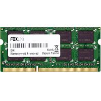 Модуль памяти Foxline SODIMM 4GB DDR3 1600MHz PC3-12800 (512x8) 204-pin CL11 1.35V (FL1600D3S11SL-4G)