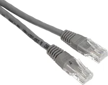 Патч-корд Premier NA102-UTP-C6-1M 10Гбит/ с UTP 4 пары cat6 CCA molded 1м серый RJ-45 (m)-RJ-45 (m)