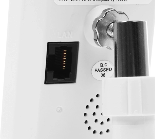 Камера видеонаблюдения IP Trassir TR-D7151IR1 1.4-1.4мм цв. корп.:белый фото 7