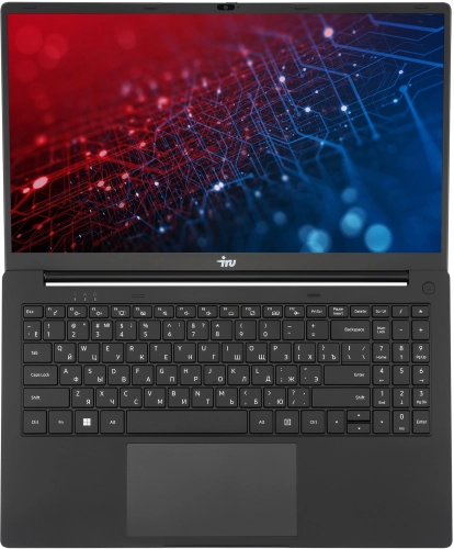 Ноутбук IRU Strato 15ALID5 Core i5 1235U 8Gb SSD256Gb Intel UHD Graphics 15.6 IPS FHD (1920x1080) Windows 11 Pro black WiFi BT Cam 6000mAh (2150071) фото 9