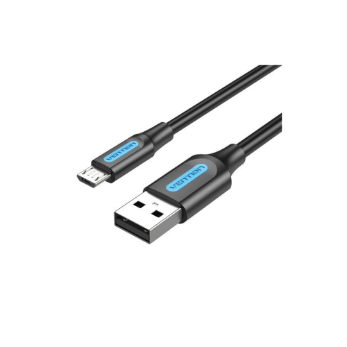 Кабель Vention USB 2.0 AM/ micro B 5pin - 2м Черный (COLBH)