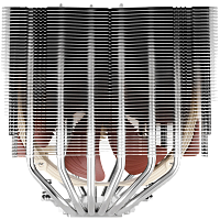 Кулер для процессора/ CPU Cooler Noctua NH-D15S (167W, 4-pin PWM, 160mm, Al/Cu, 6x6mm, 1x150x140x25mm, 82.5CFM, 24.6dBA, 1500RPM, S: 1851/1700/1200/115X, AM5/AM4, Beige/Brown)