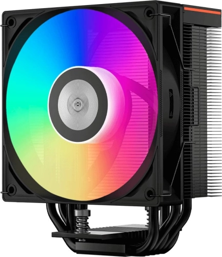 Устройство охлаждения(кулер) PcCooler RT500 Digital BK ARGB Soc-AM5/ AM4/ 1200/ 1700/ 1851 4-pin 32dB Al+Cu LCD 240W Ret (RT500-BKAWYL-GL) фото 8