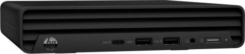Компьютер HP 260 G9 Mini i3 1315U (1.2) 8Gb SSD256Gb UHDG FreeDOS GbitEth WiFi BT 65W kbNORUS мышь клавиатура черный (9H6E0ET)