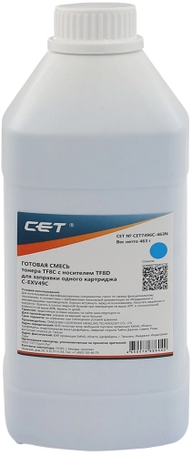 Тонер TF8C + носитель TF8D C-EXV49C (CET) Canon iR ADV C3325i/3330i/3320 Cyan 463г/б CET7496C-463N