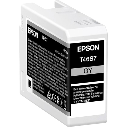 Картридж/ Singlepack Gray T46S7 UltraChromePro10 ink 25ml (C13T46S700)