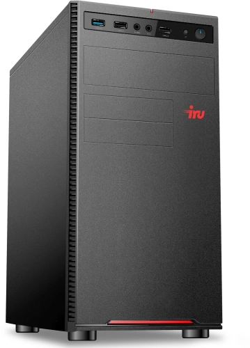 Компьютер IRU Опал 615 MT i5 12400 (2.5) 16Gb SSD512Gb UHDG 730 FreeDOS GbitEth 400W мышь клавиатура черный (RUS) (2082918) фото 2