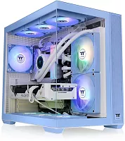 Корпус Thermaltake View 380 TG ARGB Hydrangea синий без БП ATX 9x120mm 5x140mm 1x200mm 2xUSB3.0 audio bott PSU (CA-1Z2-00MFWN-00)