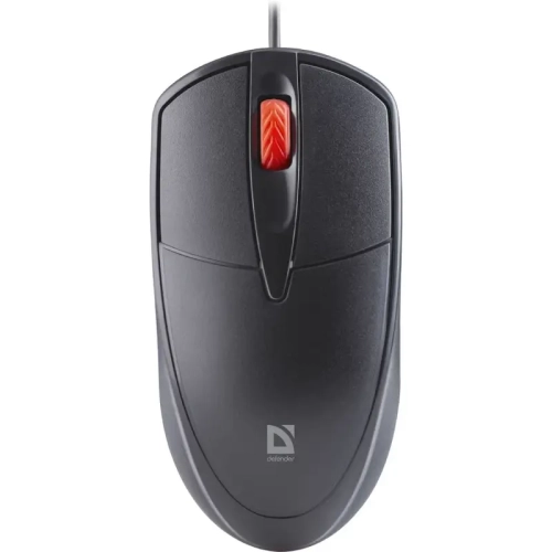 Defender Проводная оптическая мышь Icon MB-057 черн,3D,бесшумная,1,8м,1000dpi (52057)