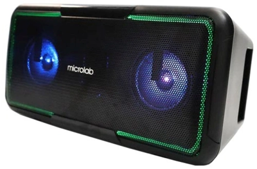 Колонка порт. Microlab BP12 черный/ черный 20W 2.0 BT 10м 3600mAh (без.бат) (1978407) (1978407#MLN)