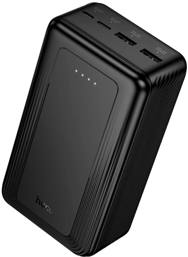 Мобильный аккумулятор Hoco J165B Honey 30000mAh 3A черный (66336)