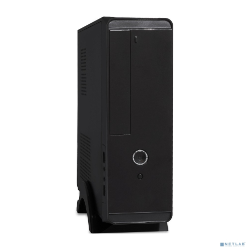 Exegate EX268699RUS Корпус MiniITX Exegate MI-209 Black, miniITX/mATX, , 2*USB, Audio