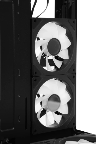 Корпус Formula Crystal Z9ML Floe черный без БП mATX 1xUSB3.0 1xUSB3.1 audio bott PSU фото 11