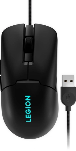 Мышь Lenovo Legion M300s RGB Gaming черный оптическая 8000dpi USB2.0 5but (GY51H47350) фото 12