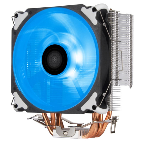 Вентилятор Silverstone SST-AR12-RGB Argon CPU Cooler 4 Direct Contact Heatpipe, 120mm PWM RGB Fan, RTL {15} (G530AR12RGB0020)