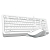 Клавиатура + мышь A4Tech Fstyler F1010 (F1010 WHITE) (F1010 WHITE)