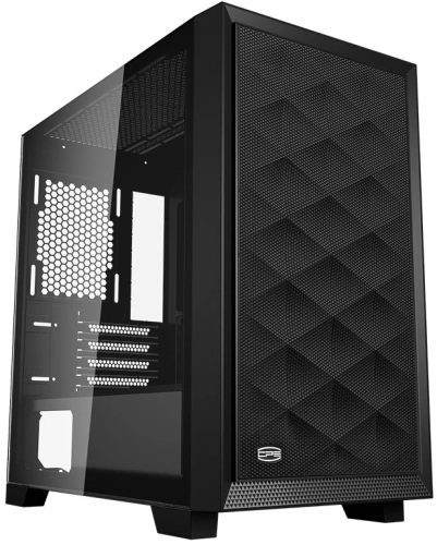 Корпус PcCooler C3D310 черный без БП mATX 8x120mm 4x140mm 2xUSB3.0 audio bott PSU (C3D310-BKP0-GL)