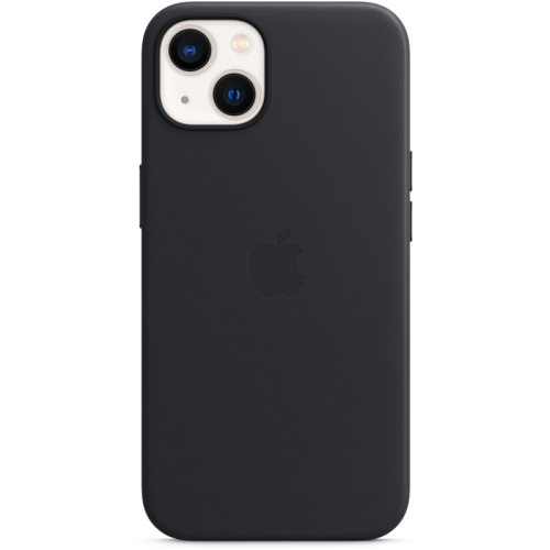 Чехол MagSafe для iPhone 13/ iPhone 13 Leather Case with MagSafe - Midnight (MM183ZE/A)