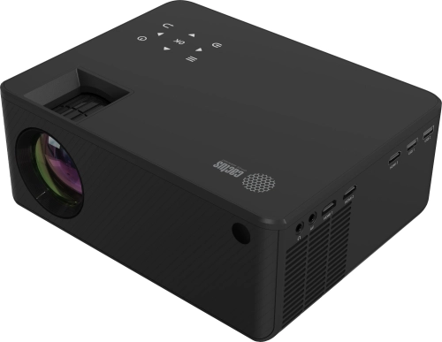 Cactus CS-PRM.04B.WUXGA-A Проектор {LCD 10000Lm LS 450Lm ANSI 2000:1 (50000час) 2xUSB typeA 3xHDMI}