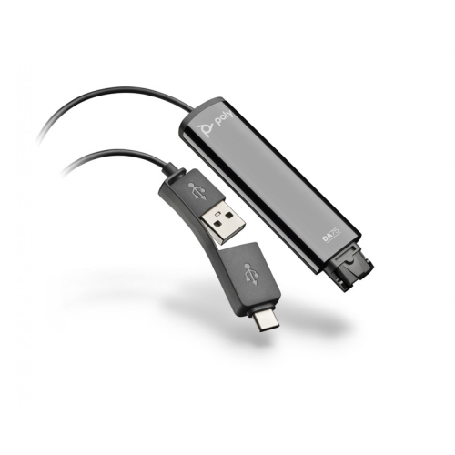 USB-адаптер/ DA75, USB-A & USB-C TO QUICK DISCONNECT, NO BUTTONS (786C6AA)